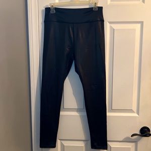 Leather leggings (M)
